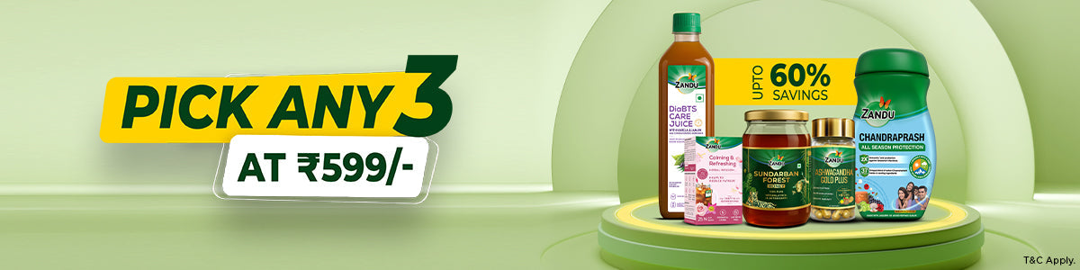 Pick Any Three @ ₹599 OFFER