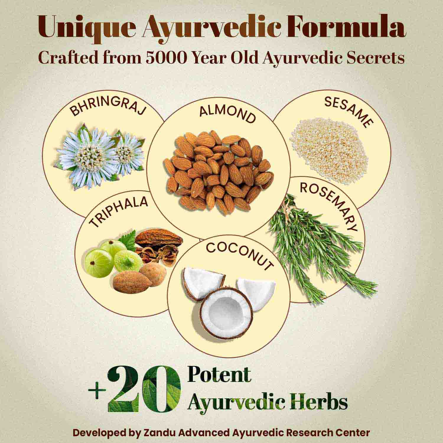 Zandu Ayurvedic Hair Growth Mask (200g)