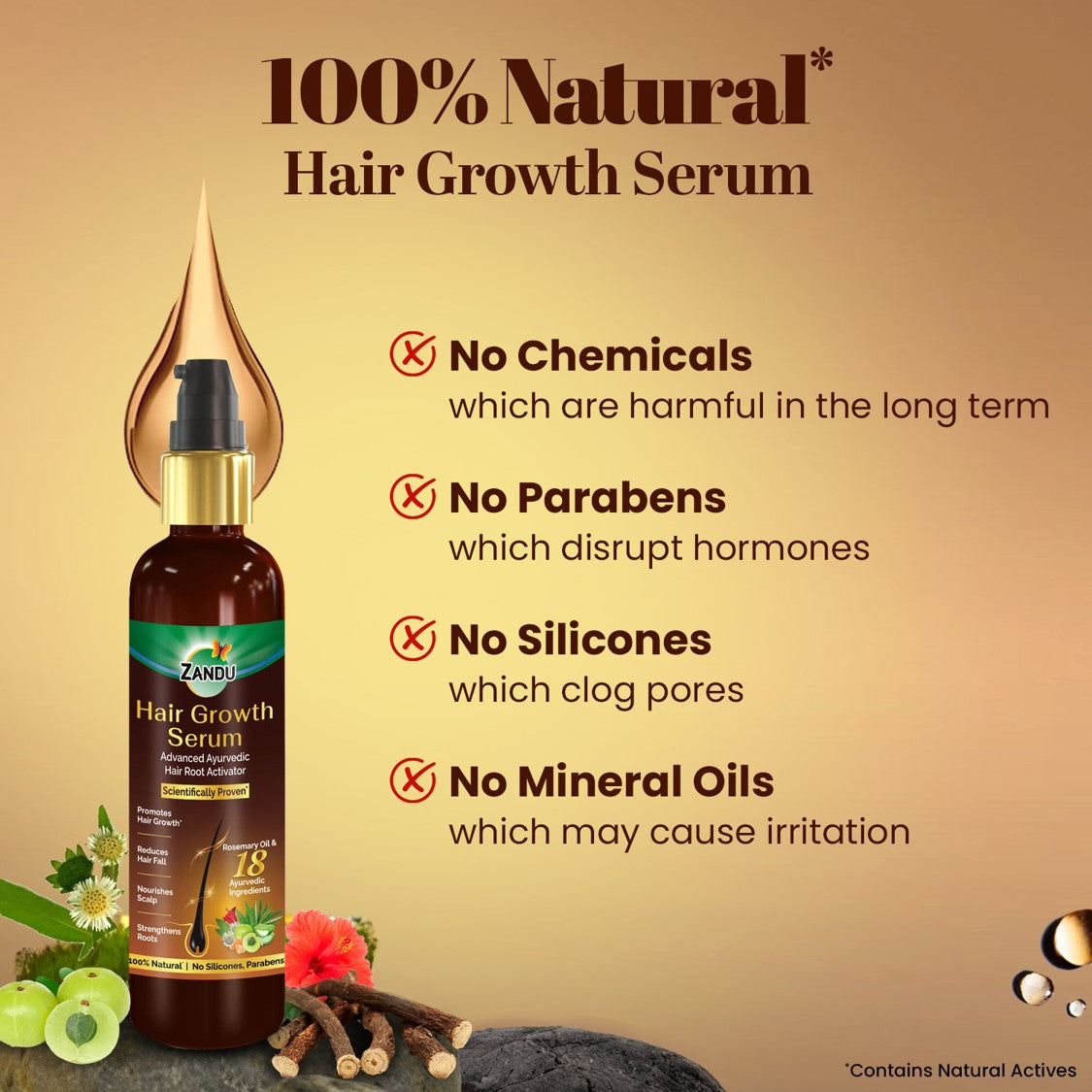 Zandu Hair Growth Serum