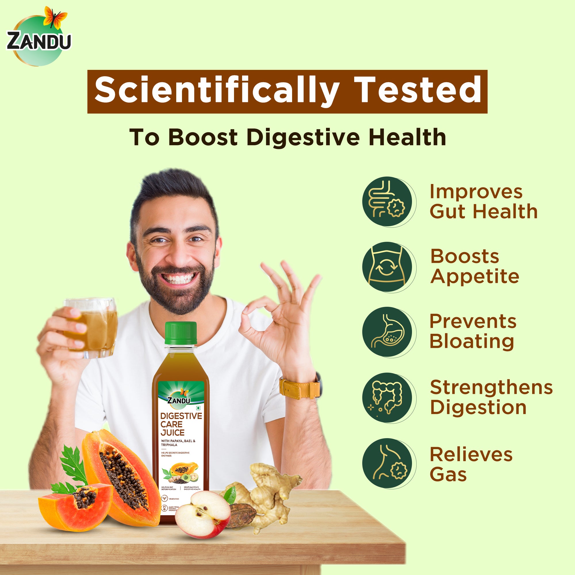 Zandu Digestive boost juice