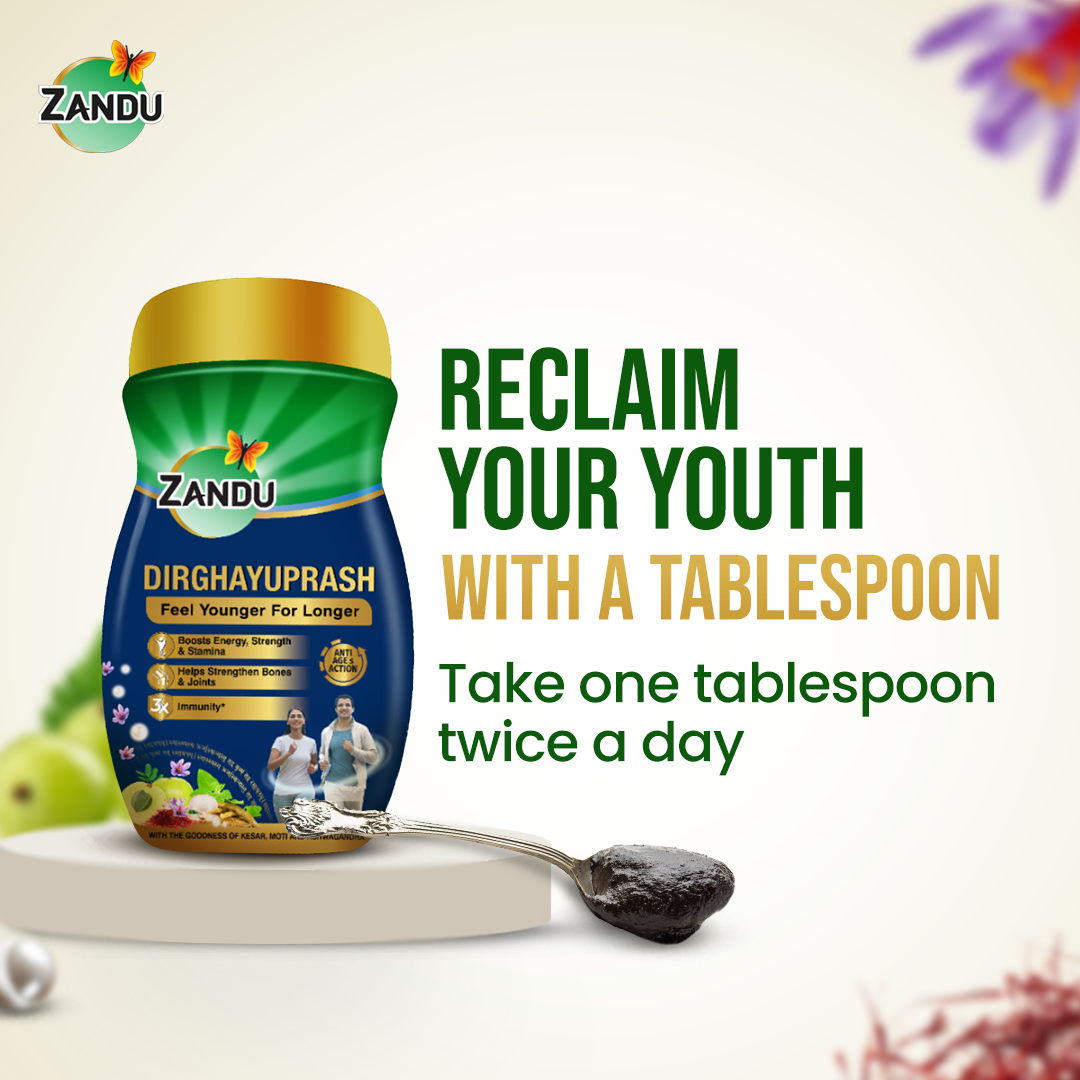 Zandu Anti-AGEs action Dirghayuprash (Suitable for Diabetics)