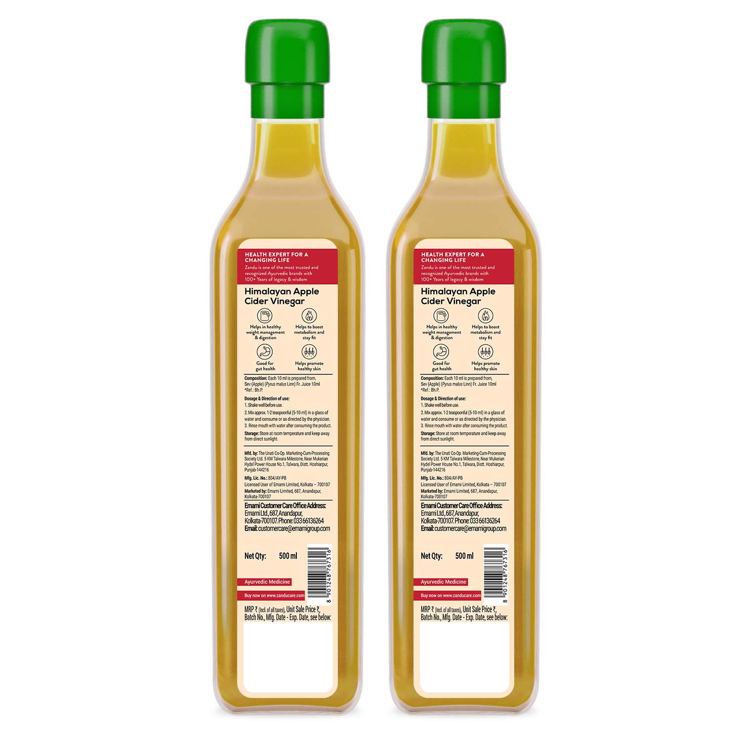 Zandu Himalayan Apple Cider Vinegar