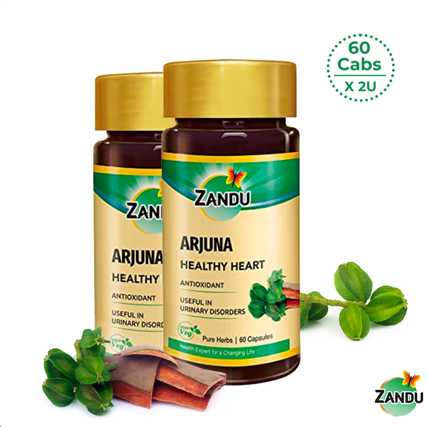 Zandu Arjuna Capsules (Pack of 2)