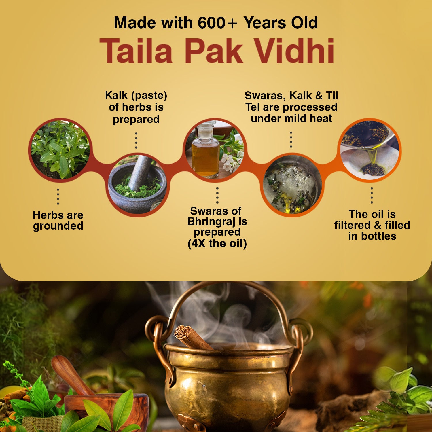 Zandu Mahabhringraj Hair Oil (200ml)