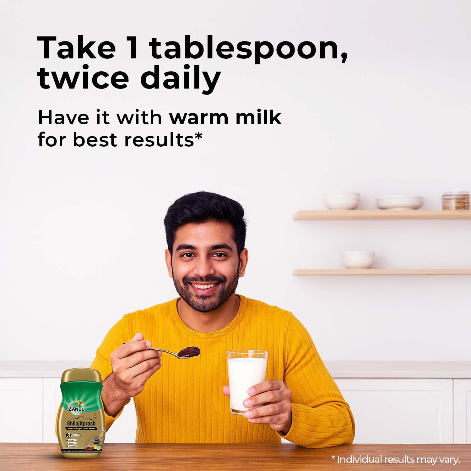 Zandu Shilajitprash for Strength