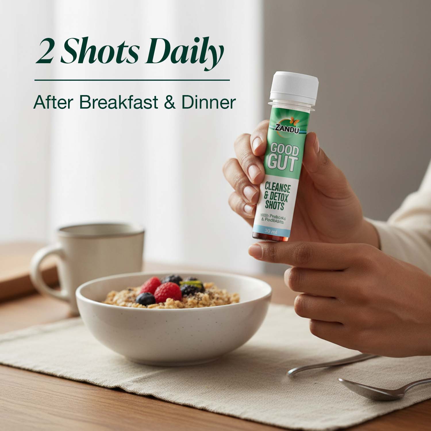 Zandu Good Gut Cleanse & Detox Shots