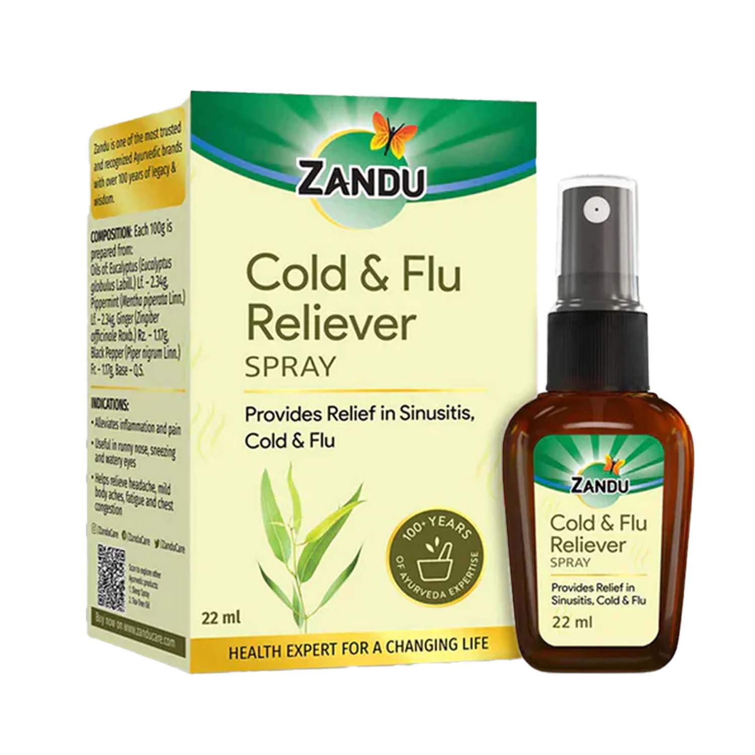 Zandu Cold & Flu Nasal Spray