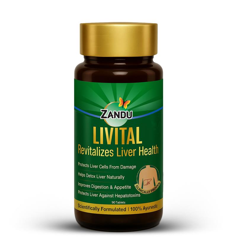 Zandu Livital Liver Detox Support Tabs