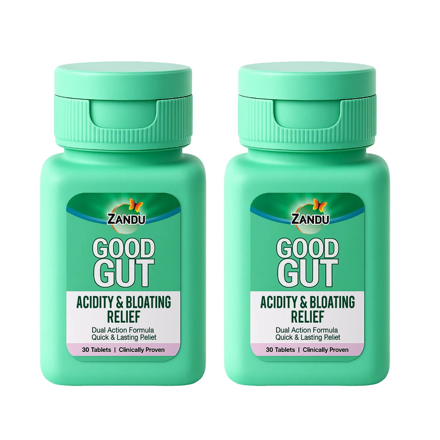 Zandu Good Gut Acidity & Bloating Relief Tablets