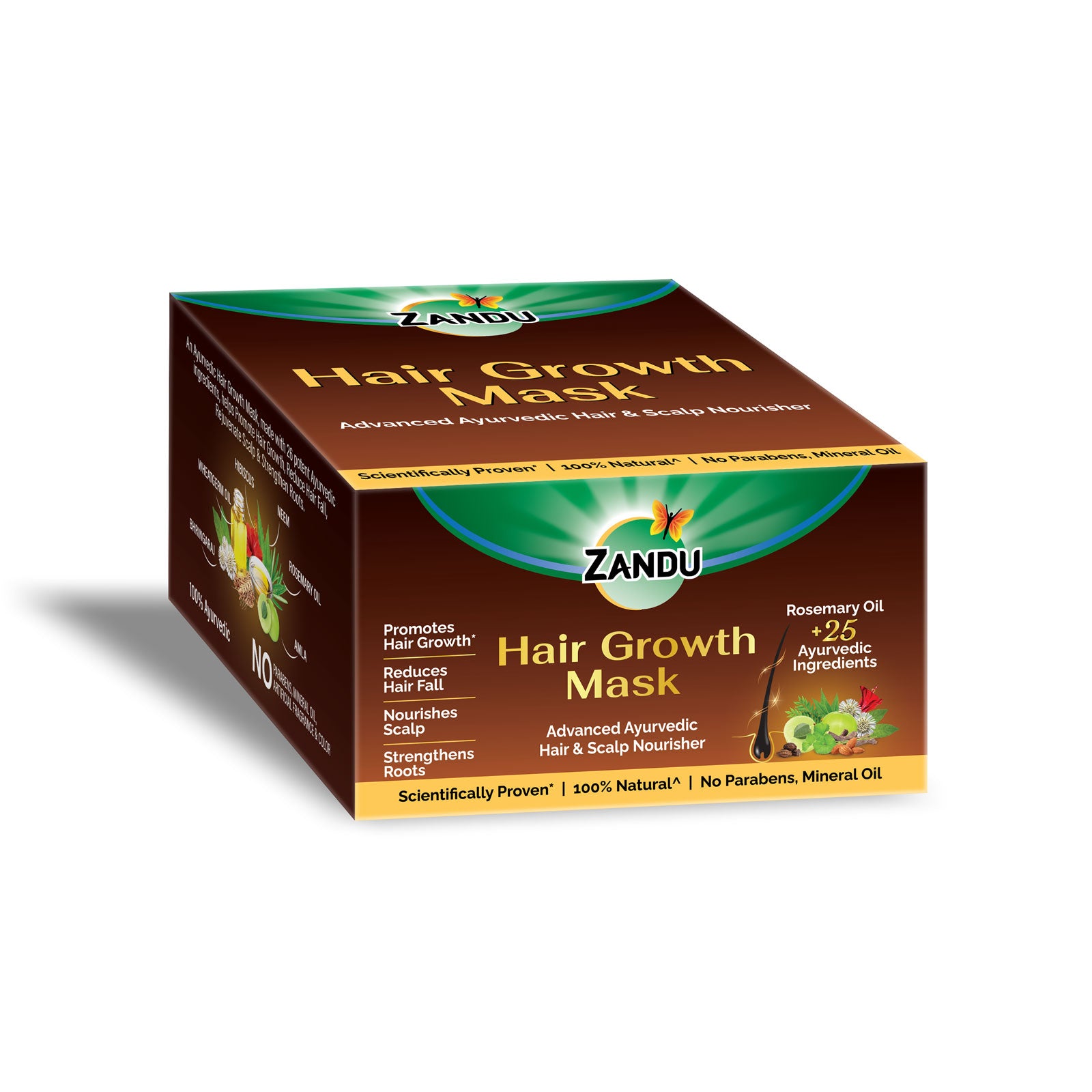 Zandu Ayurvedic Hair Growth Mask (200g)