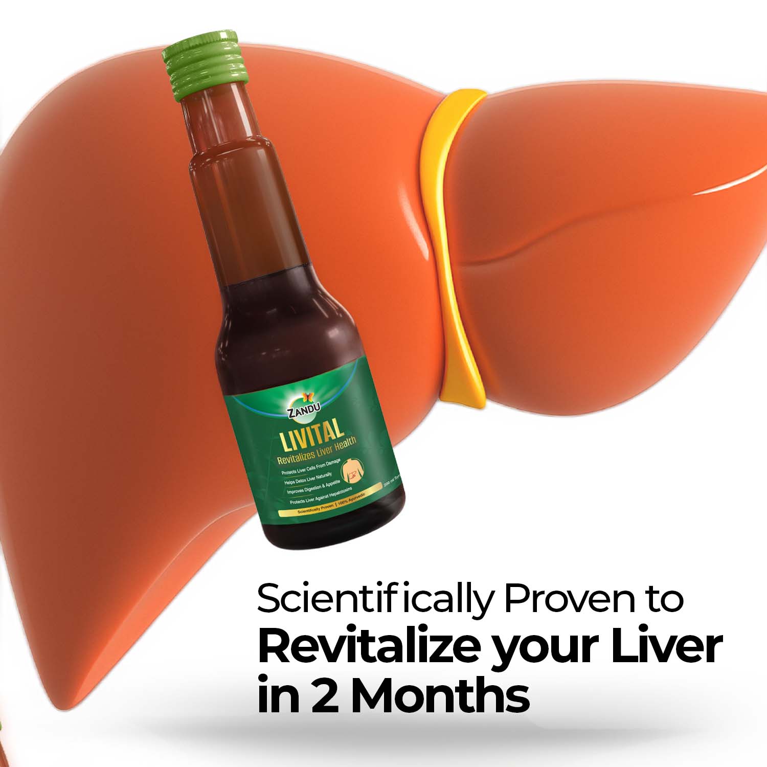 Zandu Livital Syrup (200 ml)