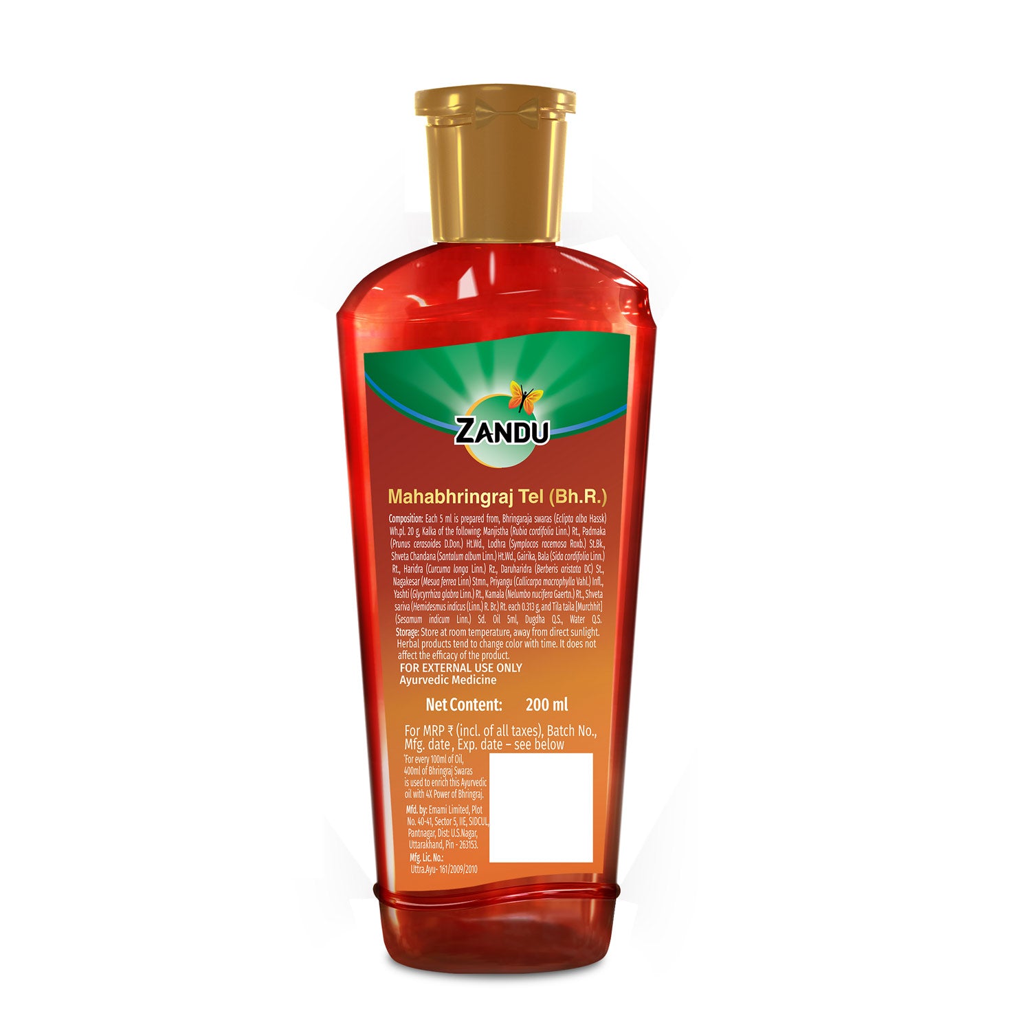 Zandu Mahabhringraj Hair Oil (200ml)