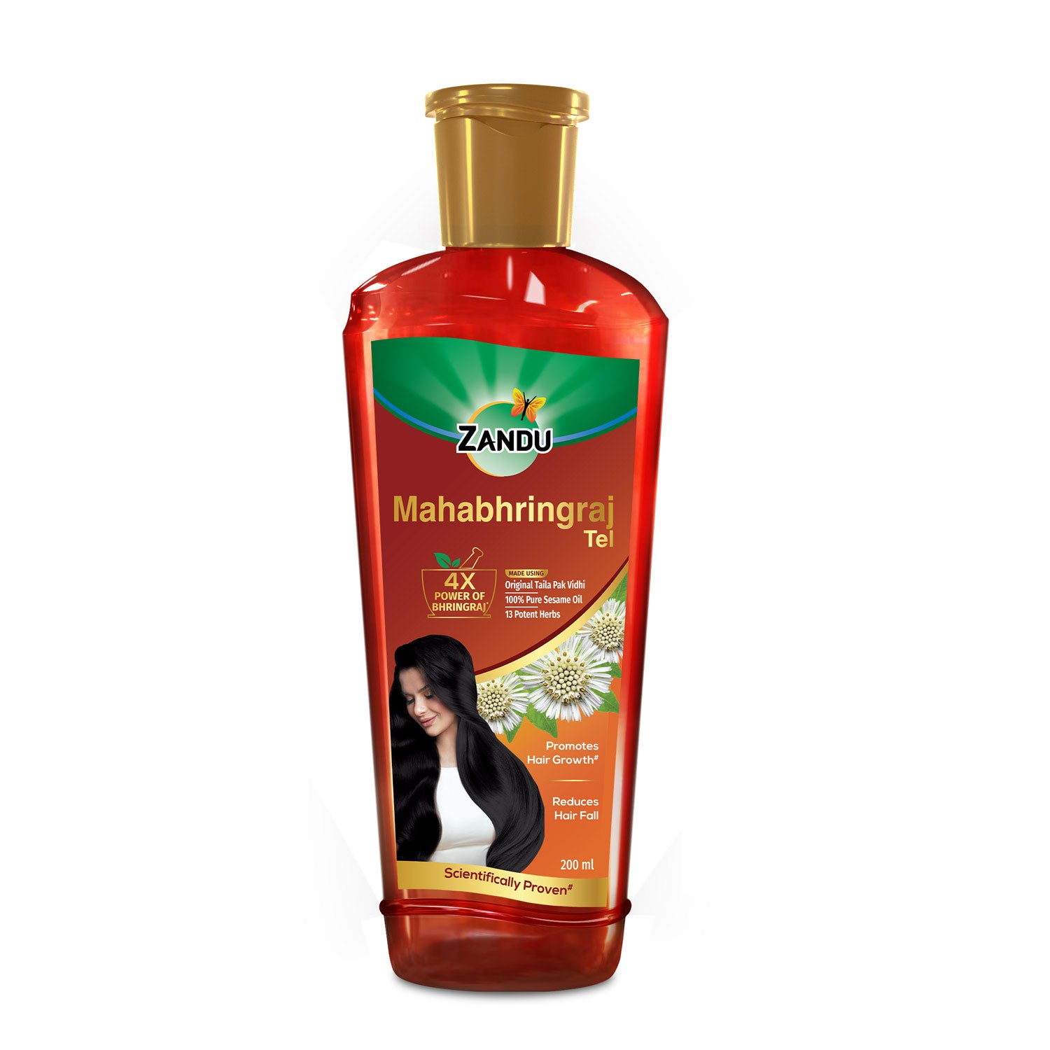 Zandu Mahabhringraj Hair Oil (200ml)