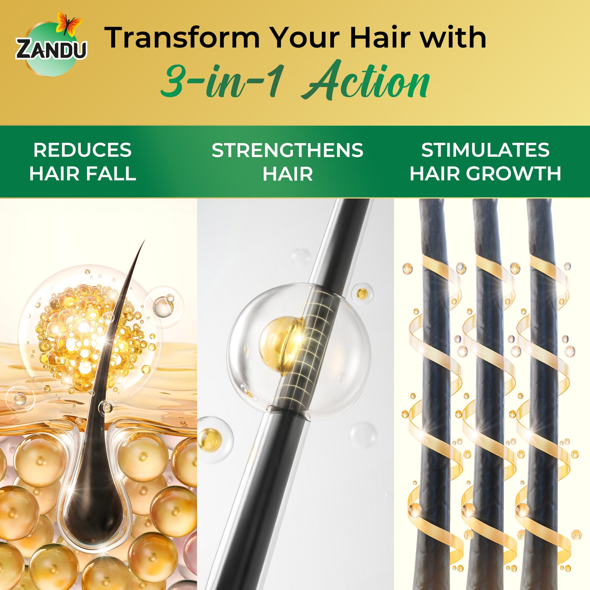 Zandu Neelibhringar Hair Oil (100 ml)