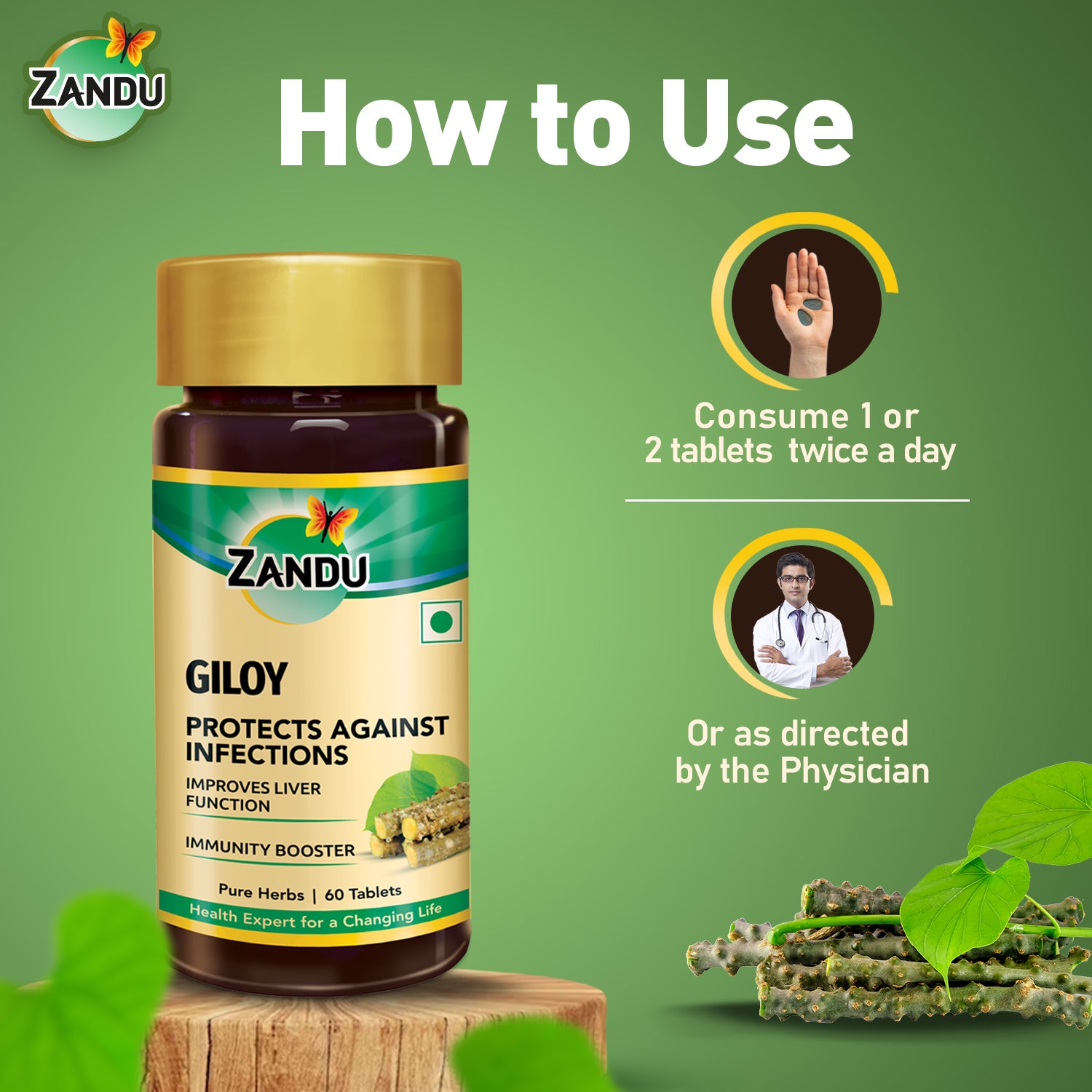 Zandu Giloy Tablet Uses