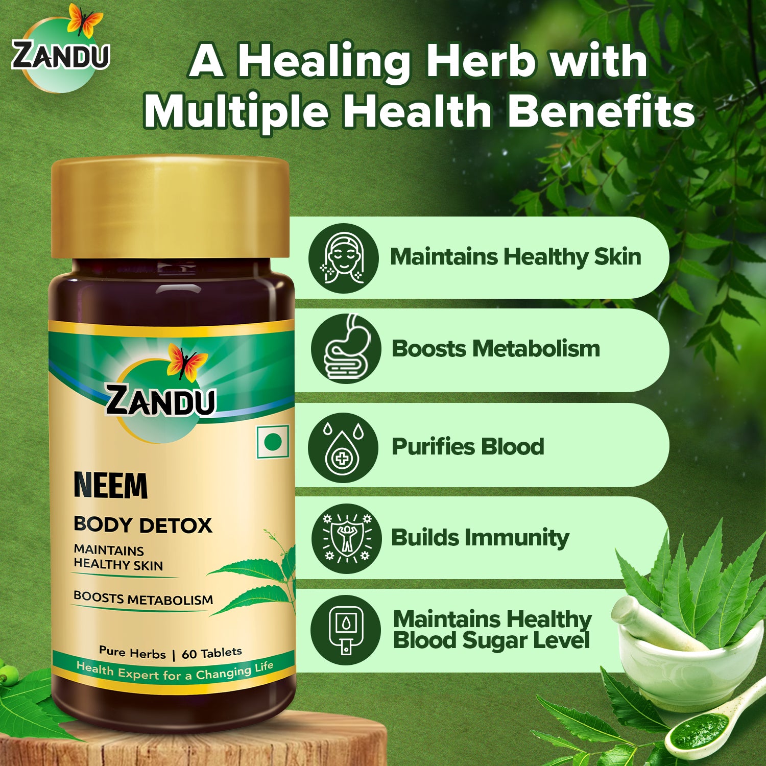 Zandu Neem Tablet Benefits