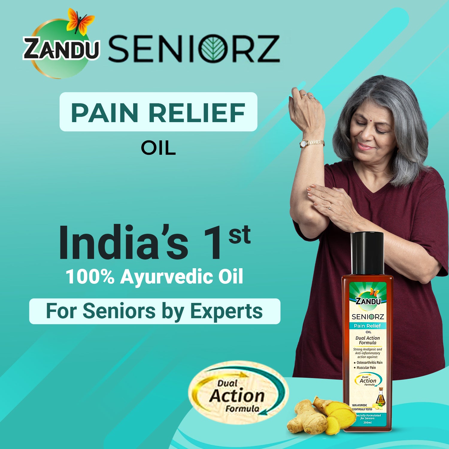 Zandu Seniorz Pain Relief Oil