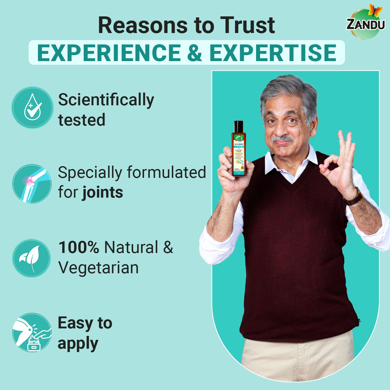 Zandu Seniorz Pain Relief Oil