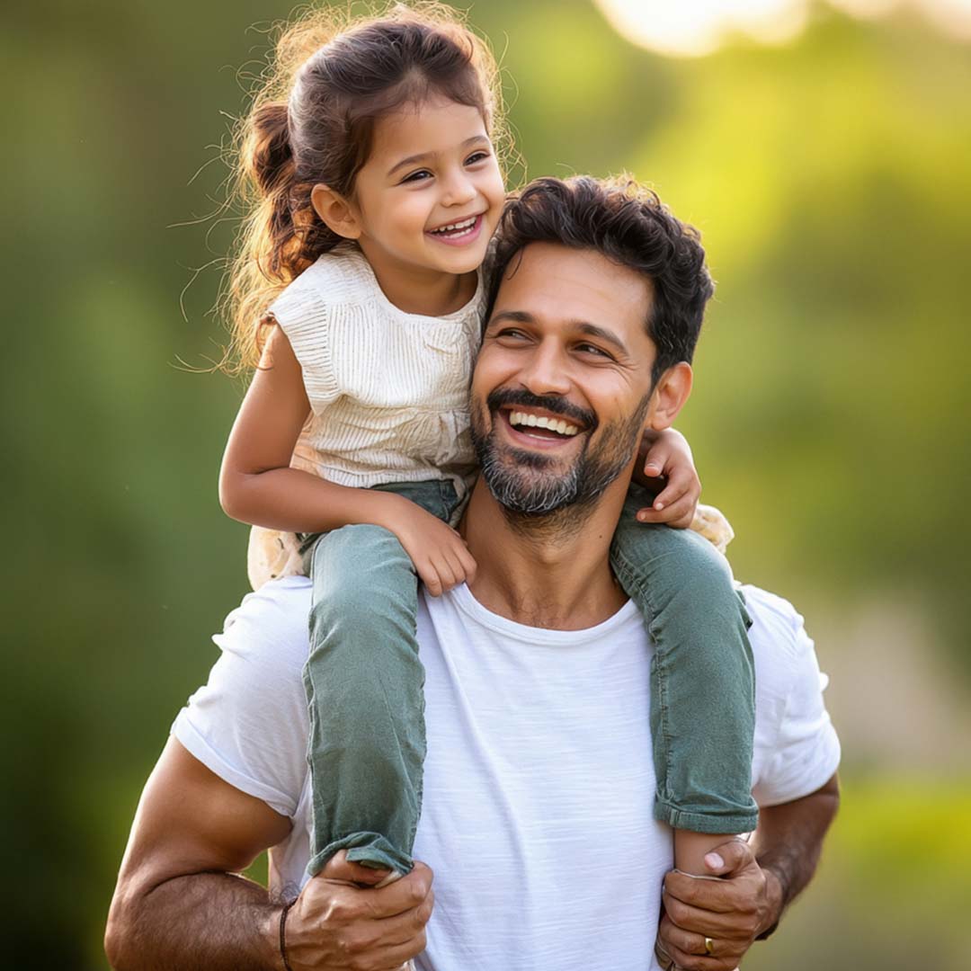 Person with good immunity