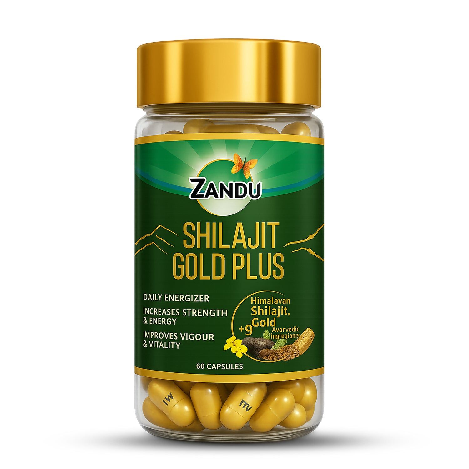 Zandu Shilajit Gold Plus (60 Caps)