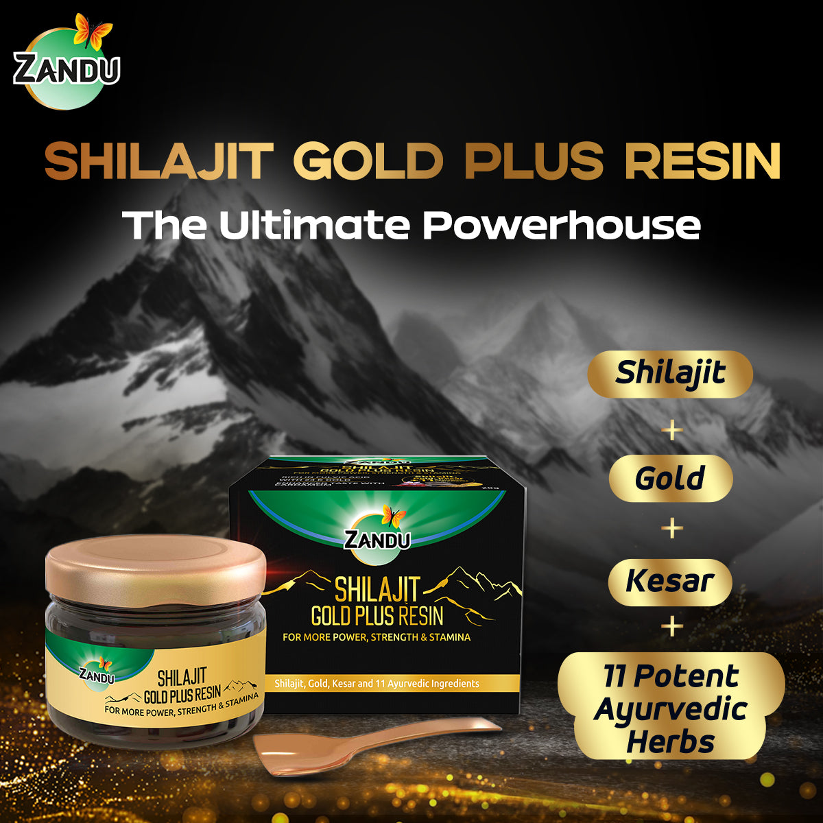 Shilajit Gold Plus Resin