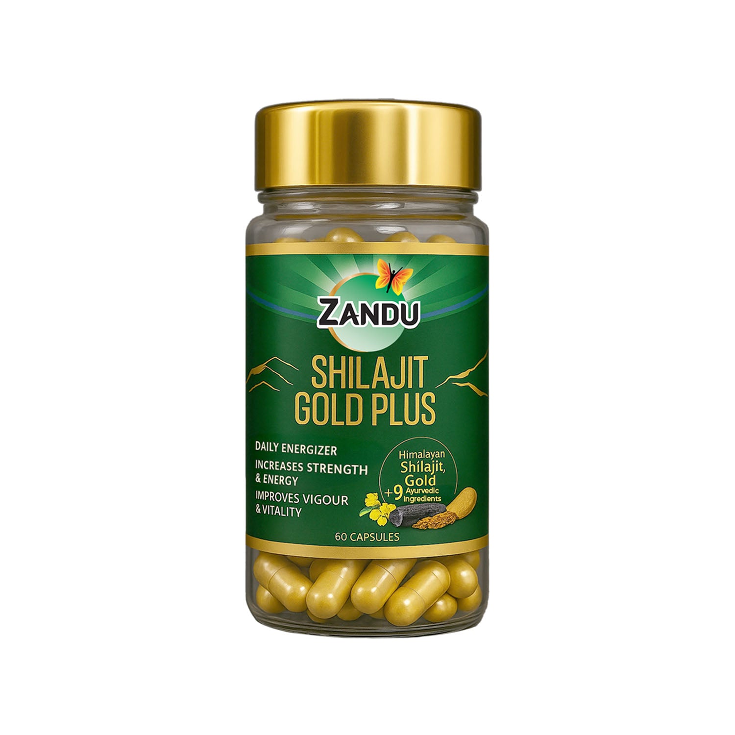 Zandu Shilajit Gold Plus Caps