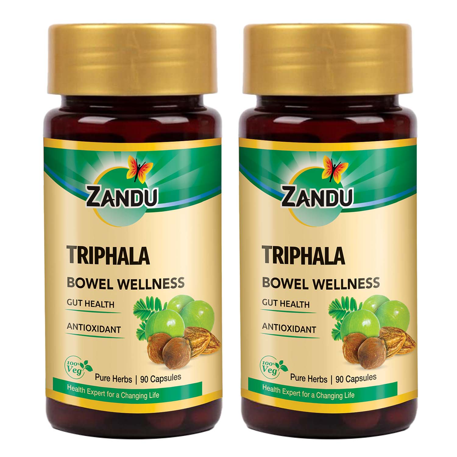 Zandu Pure Triphala Capsules