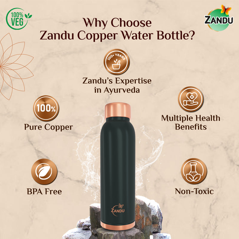 Zandu Copper Bottle (950ml)