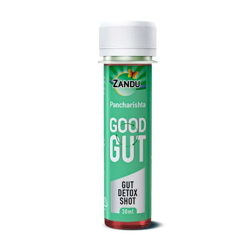 Zandu Pancharishta Good Gut - Gut Detox Shot (Combo Pack of 2)