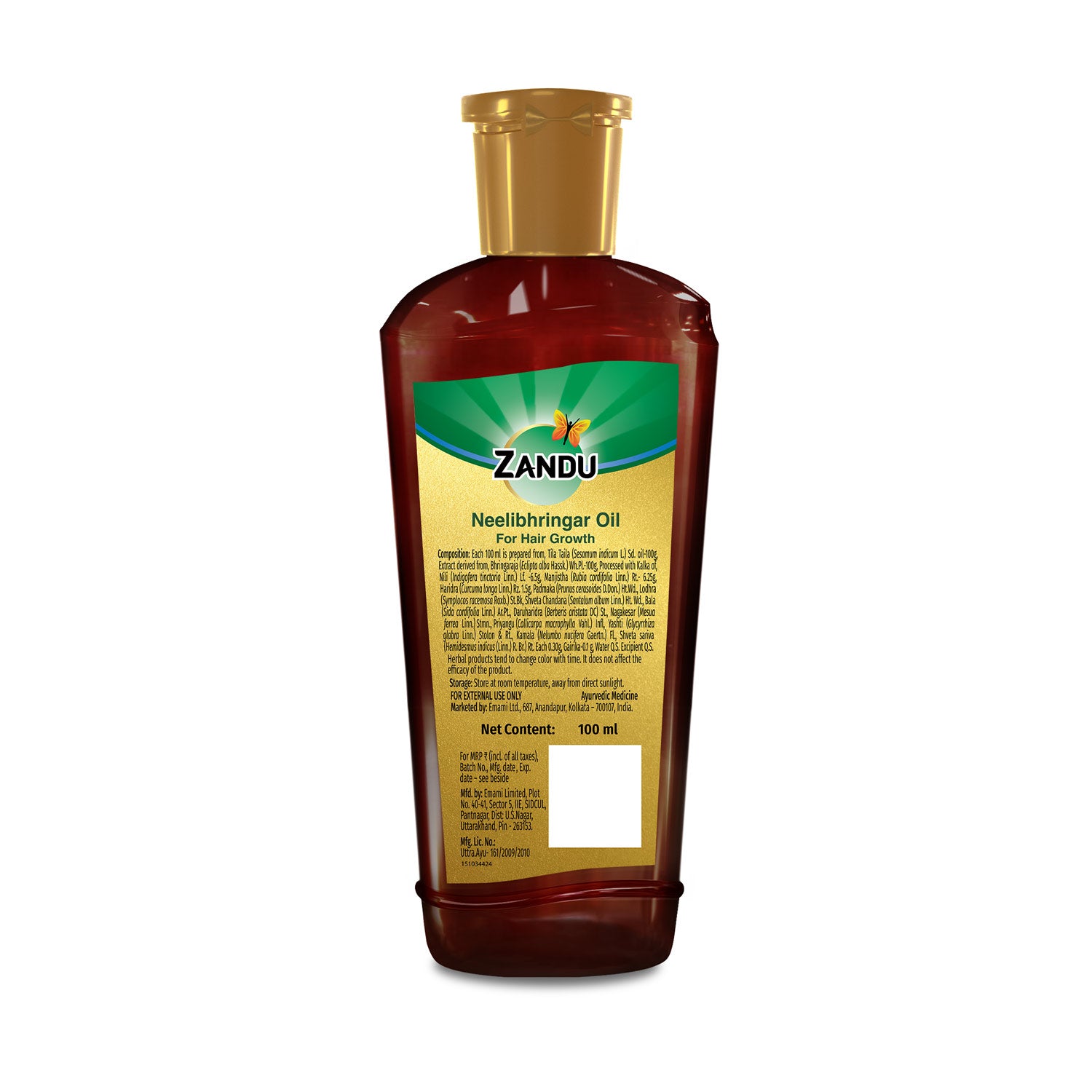 Zandu Neelibhringar Hair Oil (100 ml)