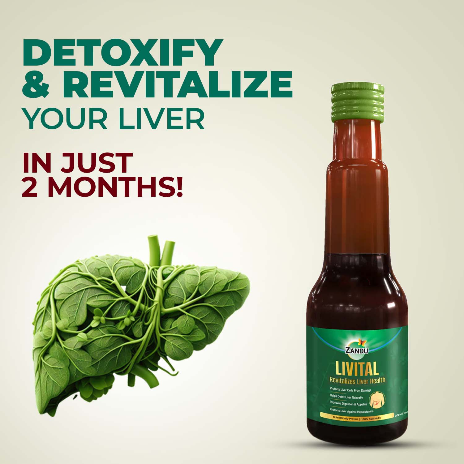 Zandu Livital Syrup (200 ml)