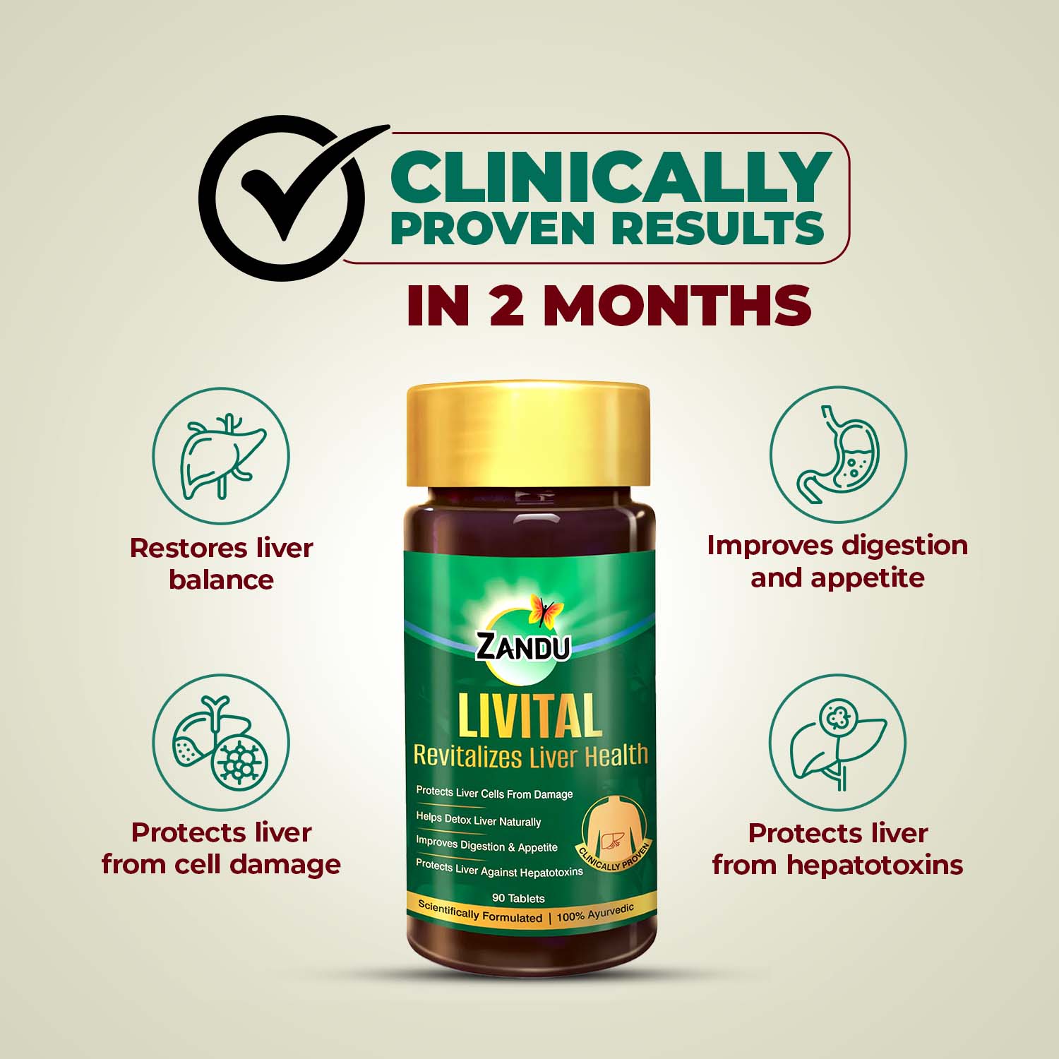 Livital Liver Detox Tablet