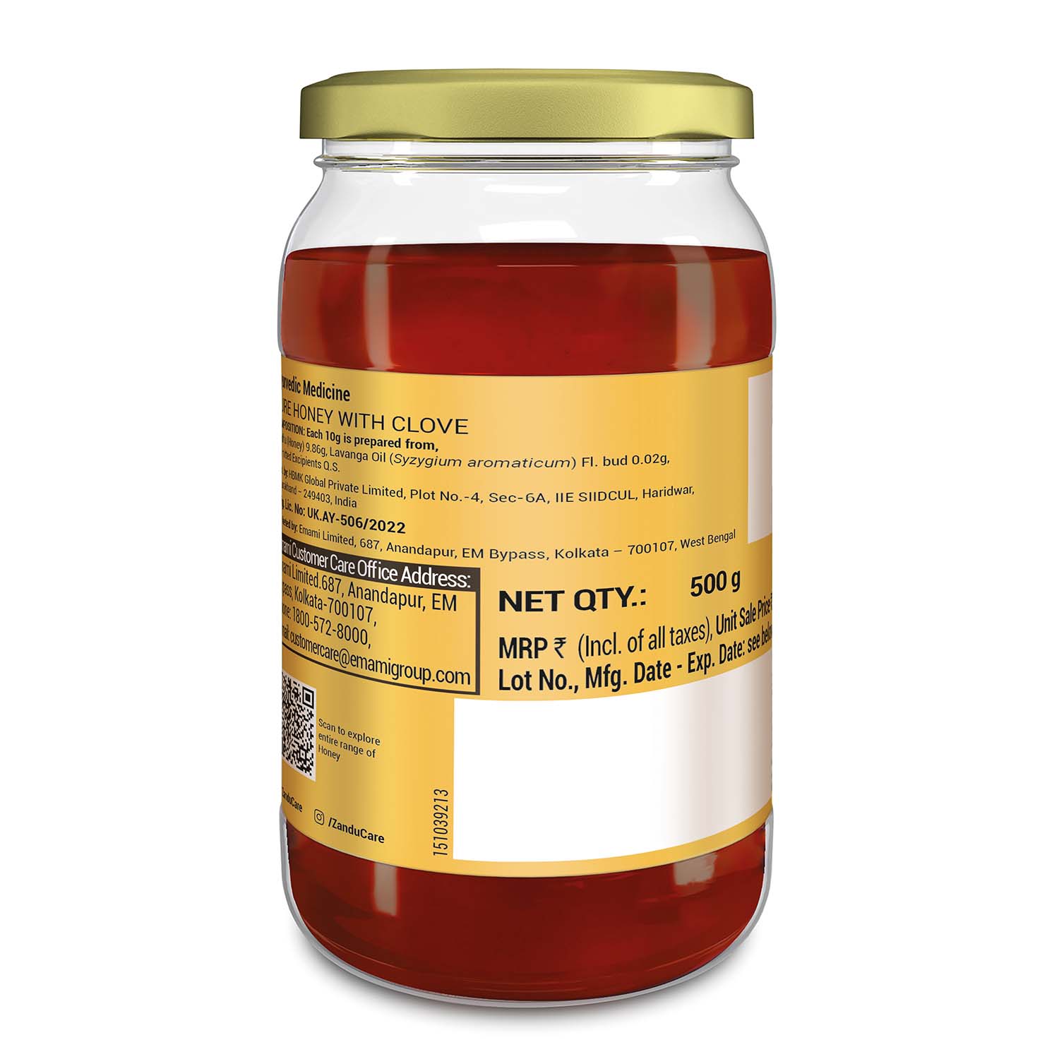 Zandu Clove Honey