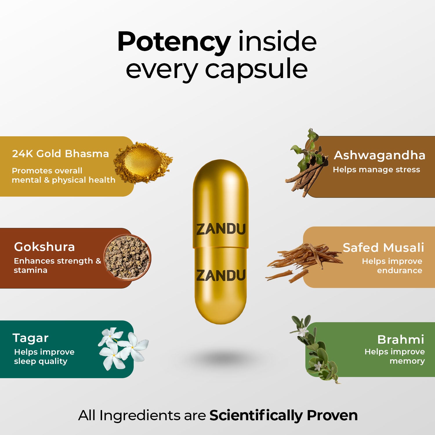 Zandu Ashwagandha Gold Plus Caps
