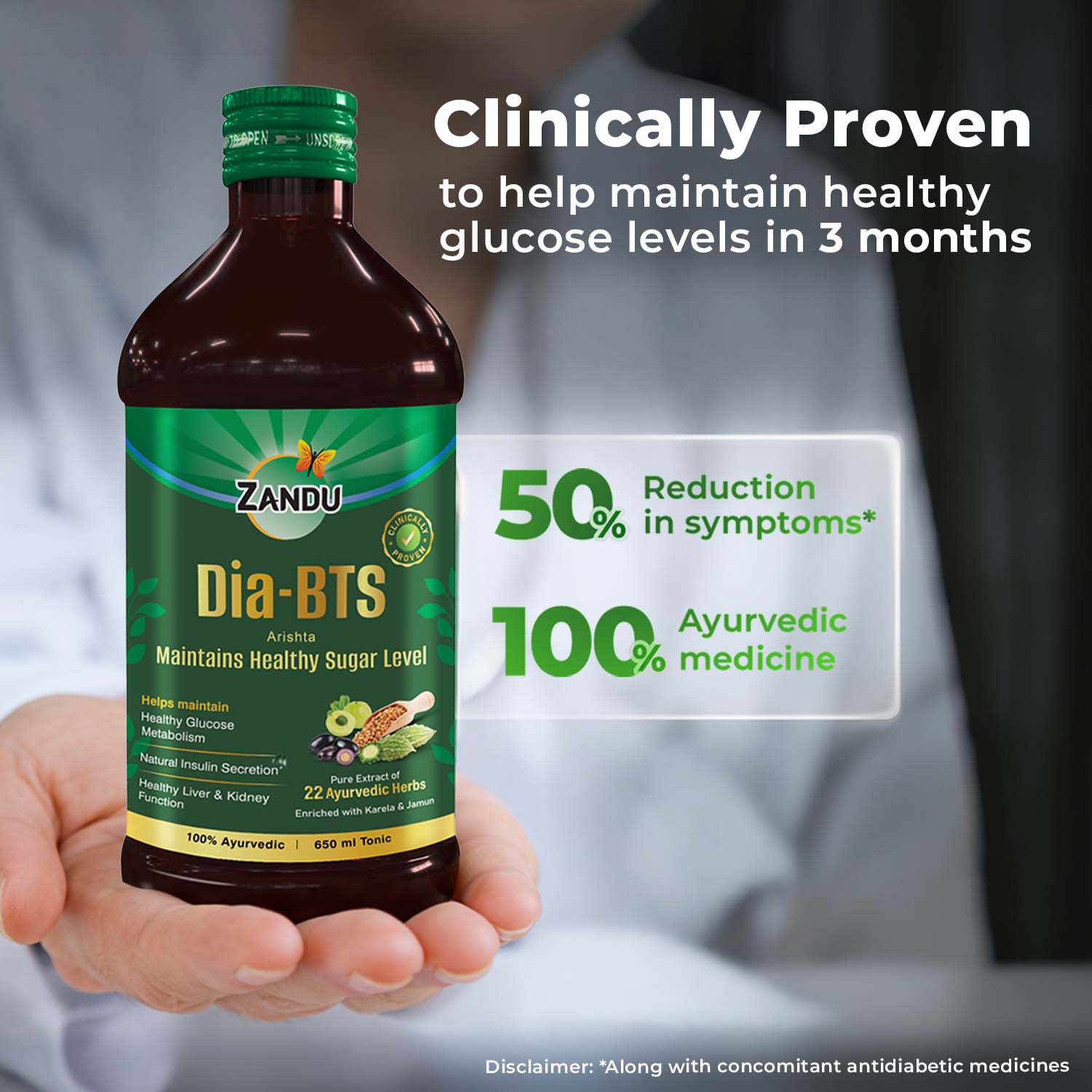 Zandu DiaBTS Arishta Tonic