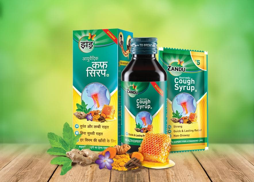 Zandu Cough Syrup (Pack of 2)