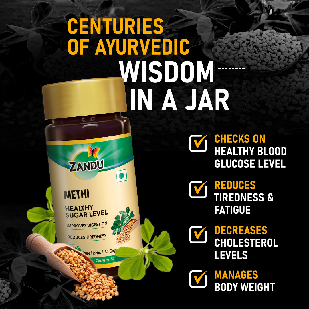 Zandu Methi Capsule benefits