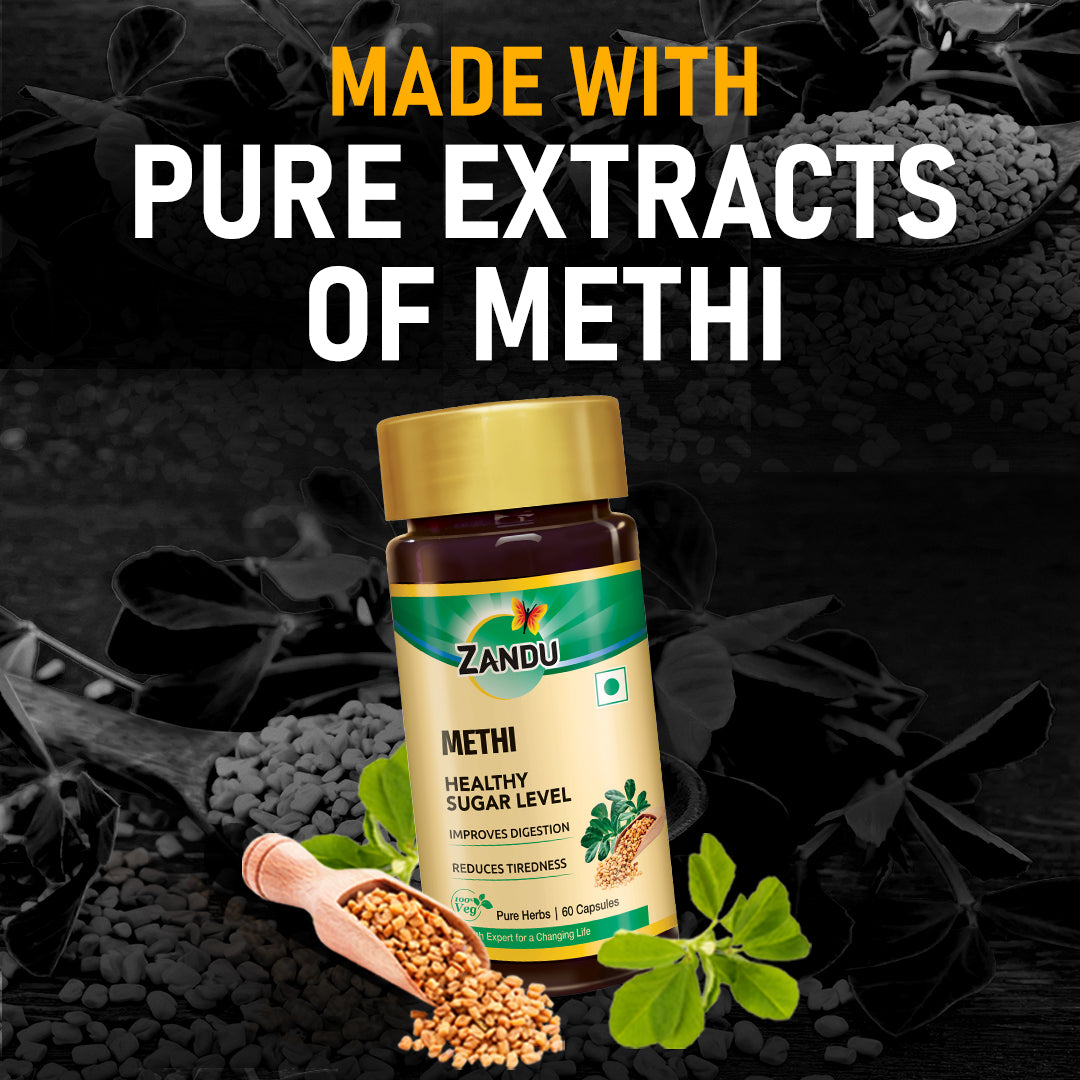 Zandu Pure Methi Extract Capsules