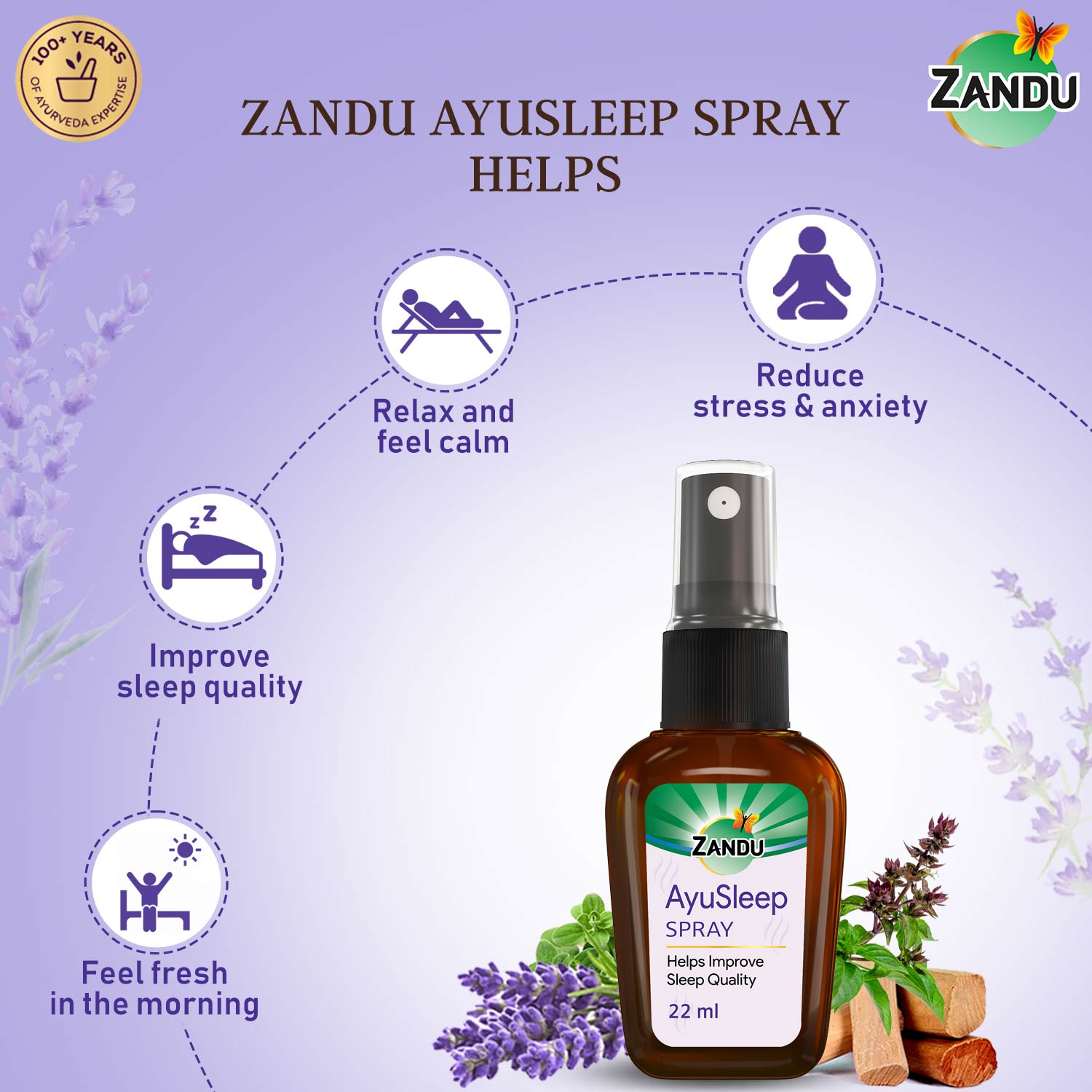 AyuSleep Spray benefit