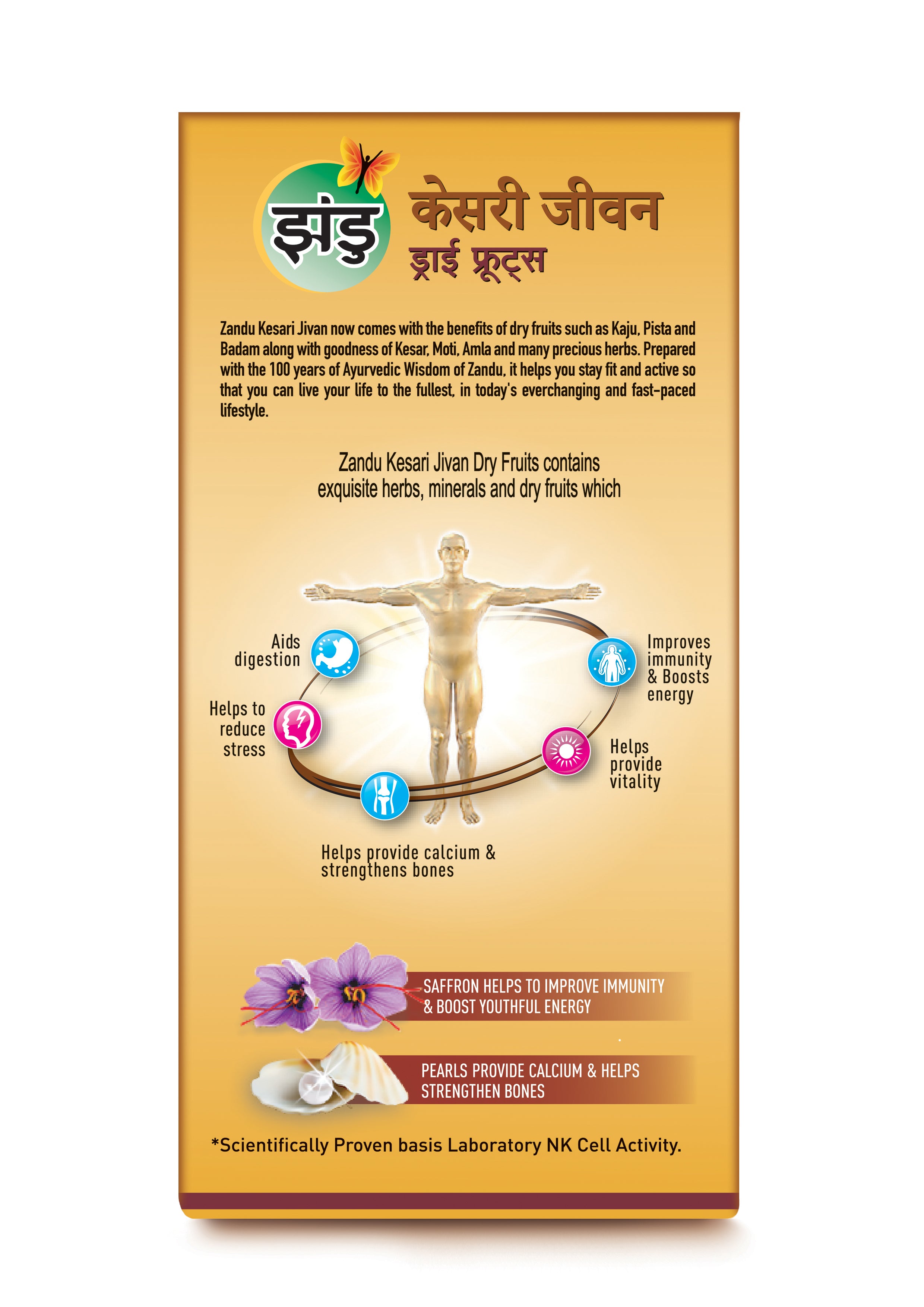 Zandu Kesari Jivan Dry Fruits Chyawanprash