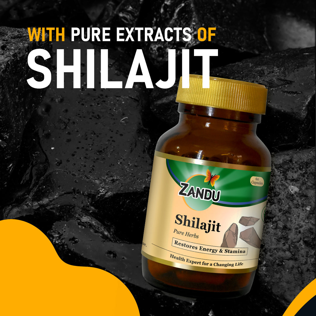 Zandu Shil@jit Daily Energy Capsules