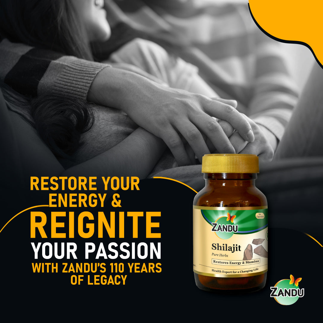 Zandu Shil@jit Daily Energy Capsules