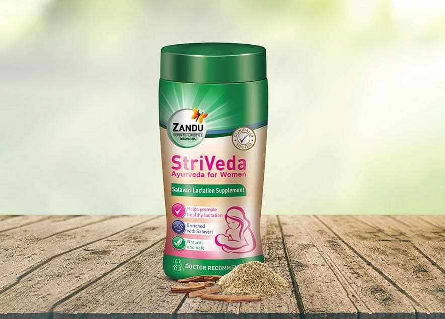 StriVeda Satavari Lactation Medicine for Mothers