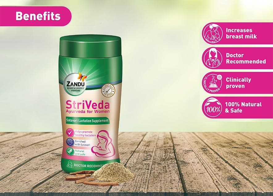 StriVeda Satavari Lactation medicine