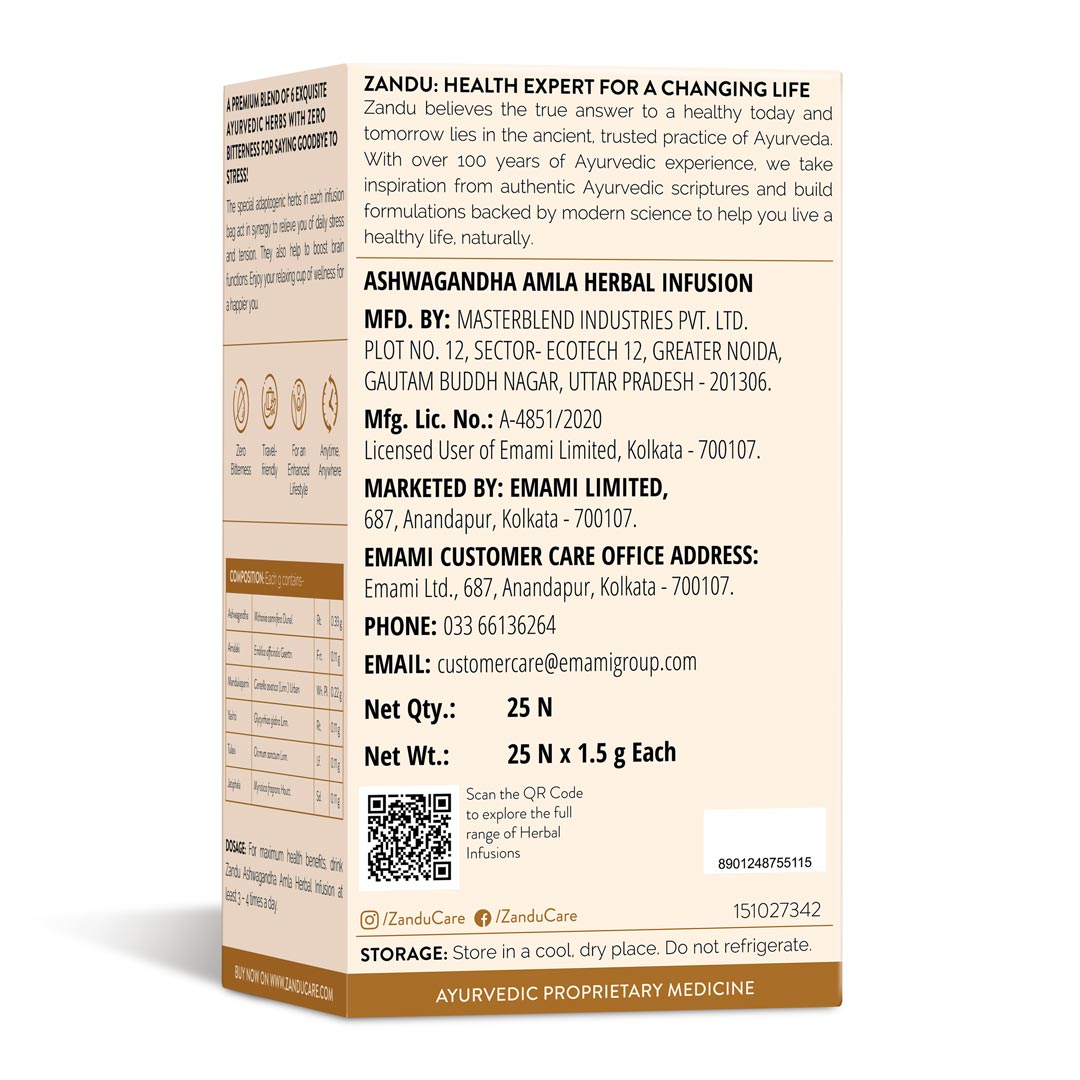 Zandu Ashwagandha Amla Tea