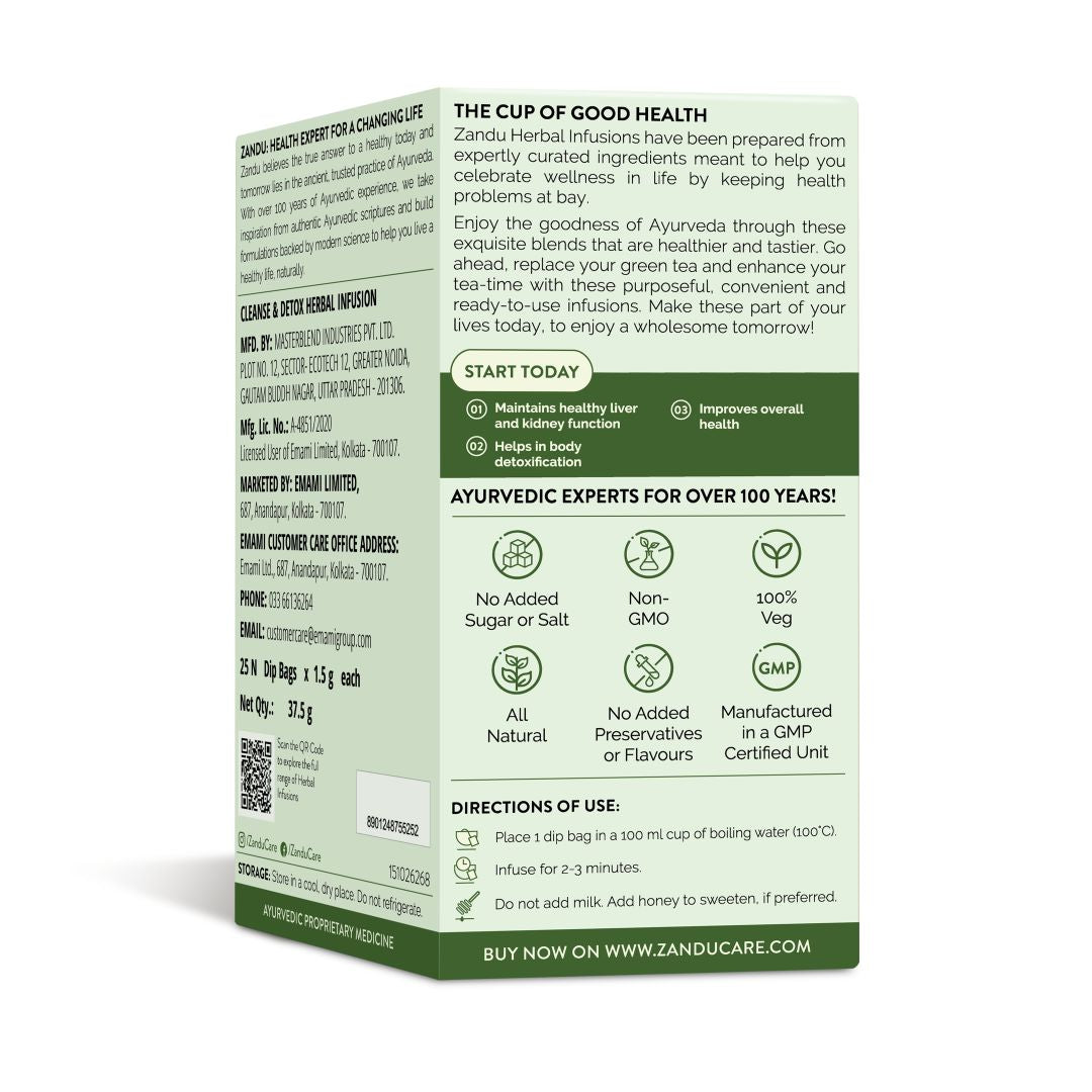 Zandu Cleanse & Detox Tea