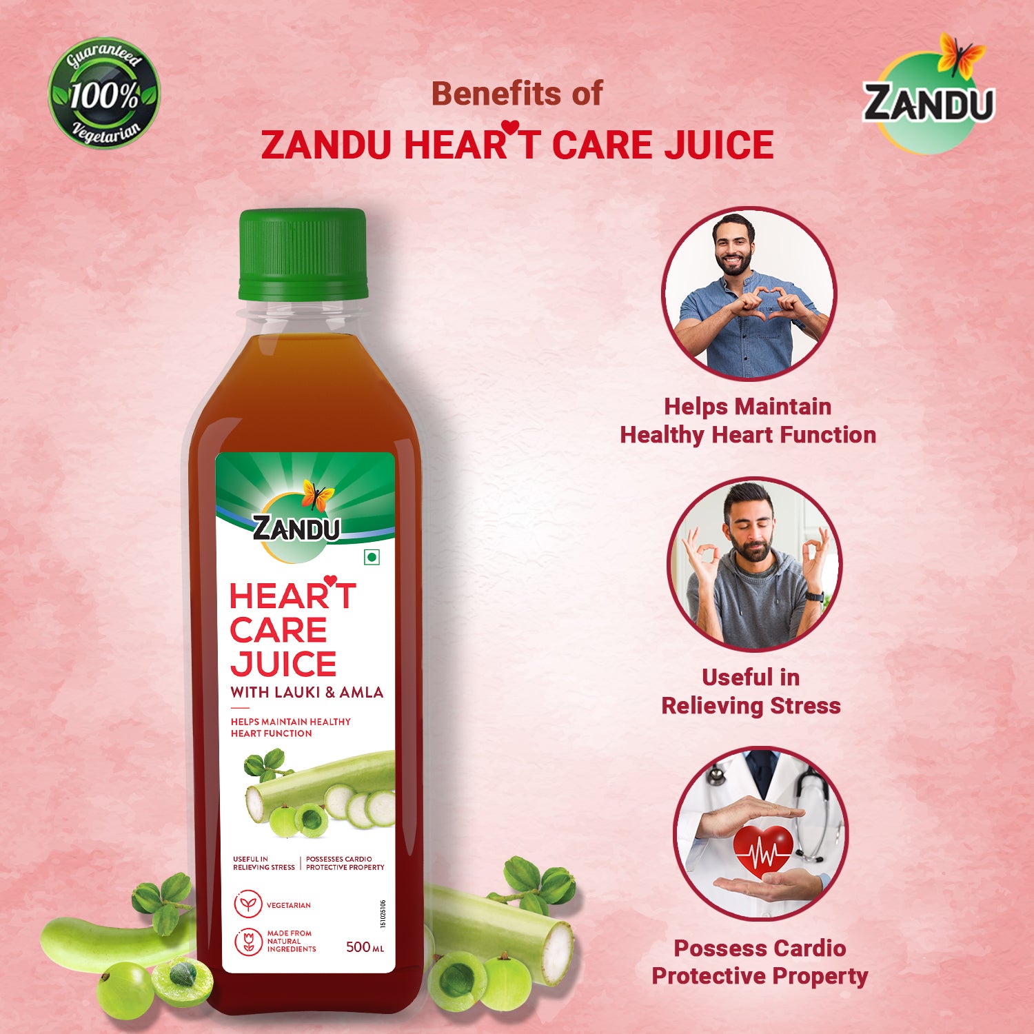 Zandu Heart Juice benefits