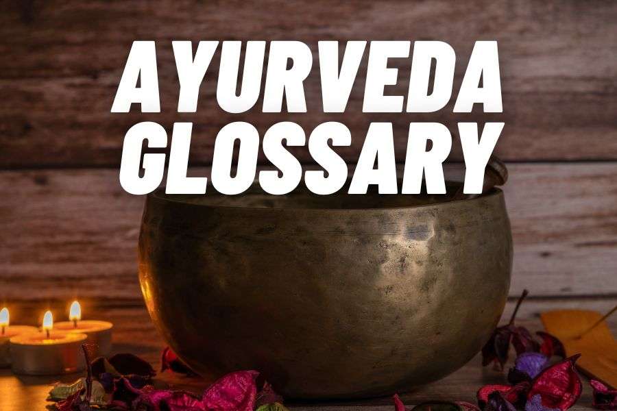 List Of Ayurveda Glossary For Holistic Health & Well-being