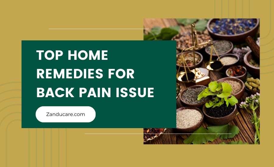 Top 10 Home Remedies for Back Pain Issue