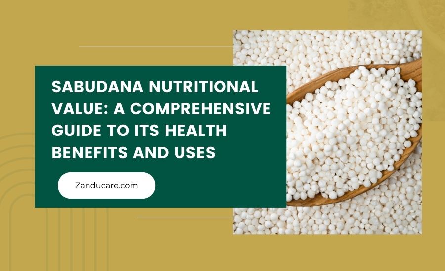 Sabudana Nutritional 